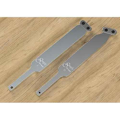 Simple Woodturning Tools Authentic Replacement Carbide Cutter for Simple Scraper Tools, Fits Simple Scraper I, II and III and IV. (Negative Rake Oval Cutter)