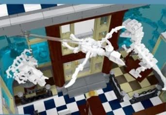 General Jim’s Science Museum 4-Story Modular Building Blocks Set with LED Lighting 3784 Pieces City Architecture Model | General Jim’s Toys &amp Bricks