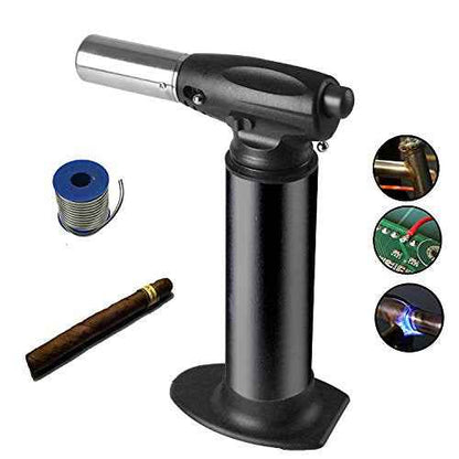 Heavy Duty Micro Blow Torch - Butane Torch - Black - GF 877.1