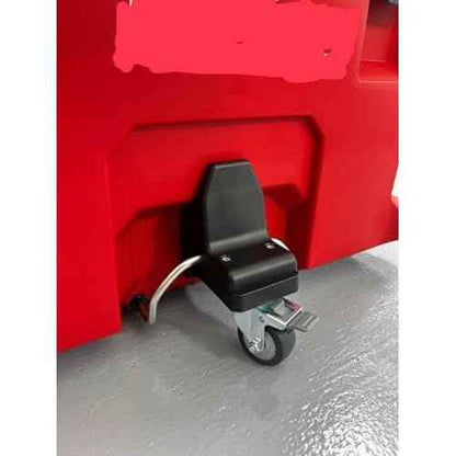 Generic Casters Wheels for Milwaukee 48-22-8426 Tool Box, black