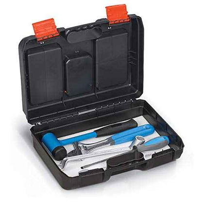 Organizer Hand tool bag | Hardware Box Storage | Excellent for Screws | Small Parts | Black/Red | 15.94"L x 11.81"W x 6.10"H by Onuva