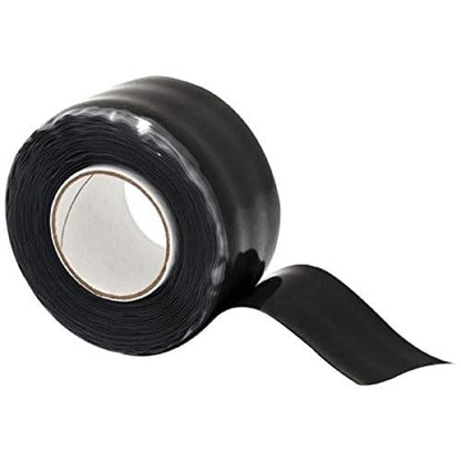 Prestige Import Group Extreme Ultra Bond Self-Fusing Silicone Rubber Insulating & Repair Tape - 1 Inch Width x 10 Feet Length - 1 Roll - Color: Black