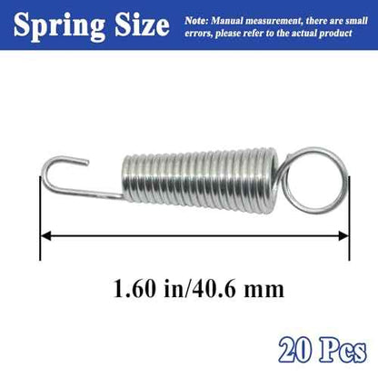 20Pcs 4008 Vise Replacement Springs for Vise Grip Clamp, 10R 10WR 10CR 10LW 11R 11SP 11HD 12LC 20R 310S