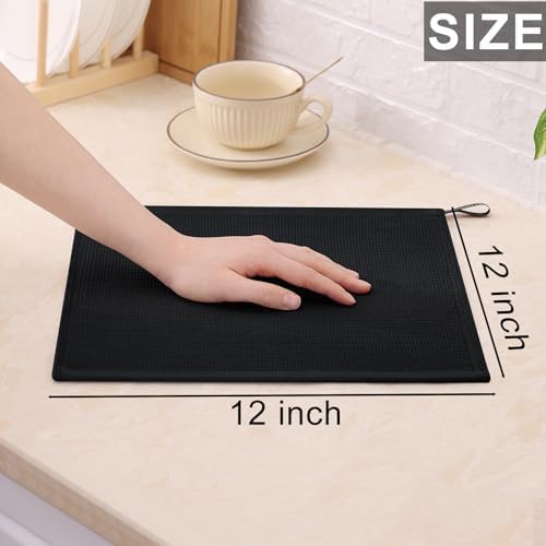 Homaxy 100% Cotton Waffle Weave Dish Cloths