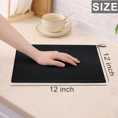 Homaxy 100% Cotton Waffle Weave Dish Cloths