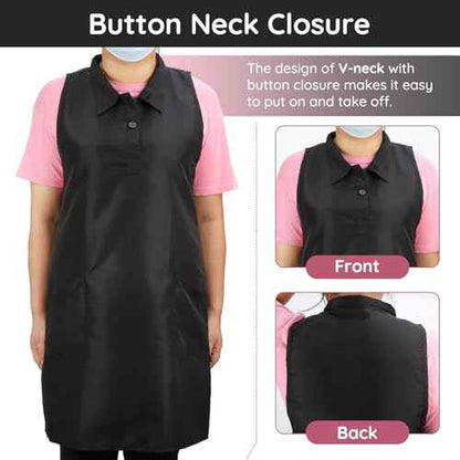 Segbeauty Hairdresser Apron, Professional Salon SPA Hair Stylist Vest Cosmetology Apron Pet Groomer Work Clothes