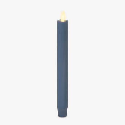 Luminara - Flameless Battery Operated Taper Candle - Spring Lake - Pack of 1-1x9.5 - LED Flickering Flame - Realistic Safe for Home Kids and Pets