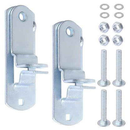 Cargo Trailer Door Latch Trailer Latches Ramp Locking Hasp Enclosed Trailer Door Latch Cam Lock Latch Keeper (? Trailer Door Hasp 2 Pack Comes with Screws 4 - Nuts 4 £©