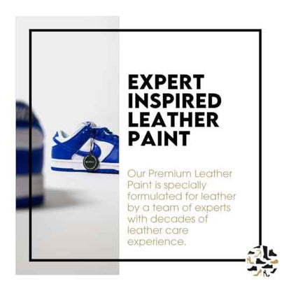Shoe Clinic Leather Paint | 50ml / 1.7oz | Customize Shoes, Sneakers, Boots & More | Scratch & Peel Resistant | Quick Drying & Flexible | Available in 12 Colors
