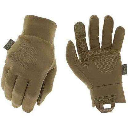 Mechanix Wear ColdWork Base Layer Winter Work Gloves - SoftShell Micro-Fleece Glove Liner - Secure Grip - Touchscreen Compatible - Machine Washable - Large - Coyote Brown