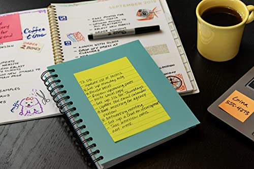 Scotch and Post-it Brand Office Essentials Kit, Business and Teacher Supplies Set with Post-it Super Sticky Notes, Scotch Super Hold Tape, Scotch Magic Tape, Post-it Flags, Sharp Scissors for Office