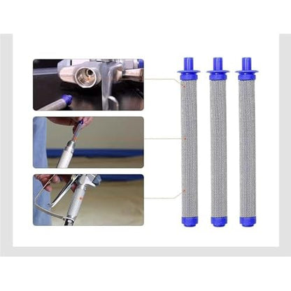 Replacement Filters Set for Graco Paint Sprayer Filters, Includes 1pk 288716 3/4-Inch Inlet Strainer Thread and 5pk 288749 Airless Spray Gun Filter, with for Graco Airless Paint Sprayers Gun