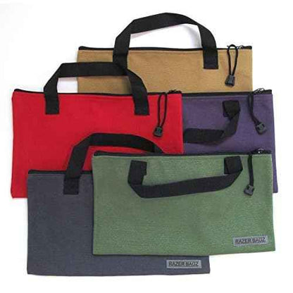 Rugged Canvas Tool Bags, Heavy-Duty Tool Organizers, Tool Holders (Set of 5)