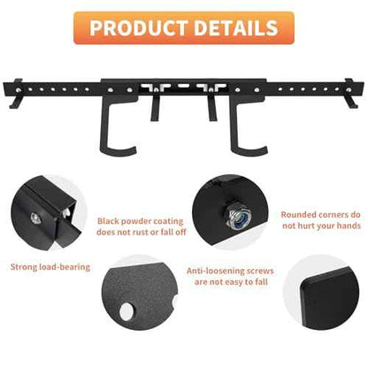 Bike Rack Garage Wall Mount,Bike Hangers for Garage Organization,Vertical Bicycles Hanger Hooks for Indoor Space Saving,2 Bicycles and 2 Helmets
