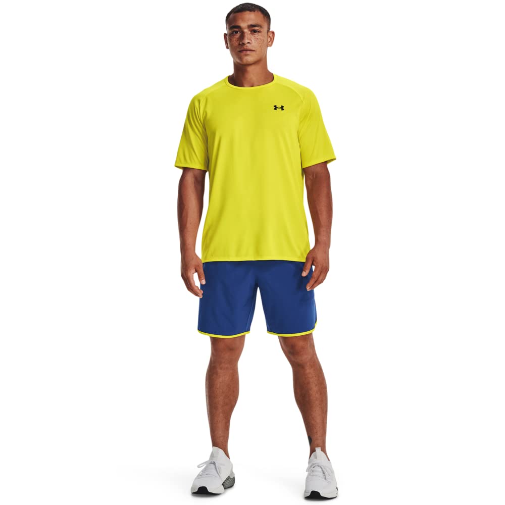 Under Armour Men's Tech 2.0 Short-Sleeve T-Shirt, (799) Starfruit / / Black, Small