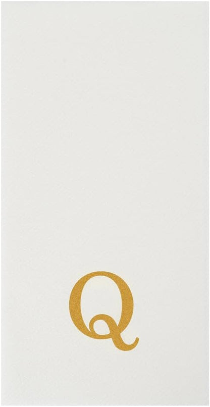 Luxenap 15.8 X 7.9 Inch Linen-Feel Guest Towels, 2000 Lettered Hand Towels