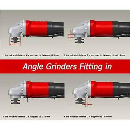 Expert Surface Grinding Dust Shroud for Angle Grinder,Universal 5-Inch Dt1701-125