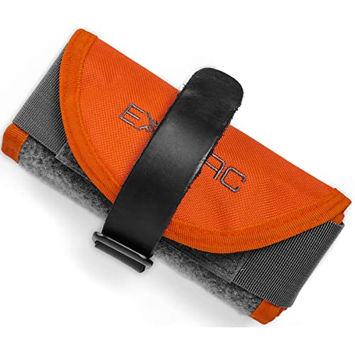 Exotac toolROLL Compact Carry Tool Storage Solution for Fire-Starting Gear, Knives, and Multi-Tools with Five Quick Access Elastic Mesh Slip Pockets and Hook and Loop Closure