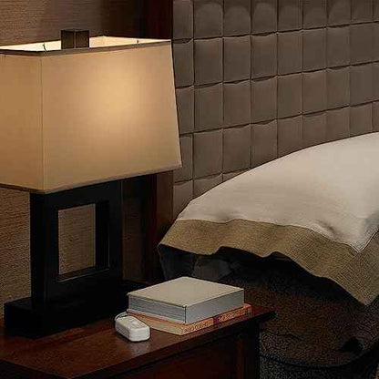 Lutron Credenza LED+ 100-Watt Plug-in Lamp Dimmer Switch, TTCL-100H-WH-2, White (2 Pack)