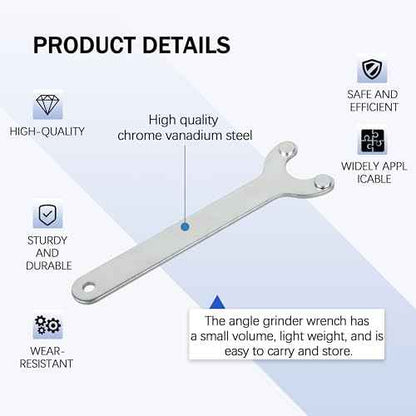 eaacaa 49-96-7215 Spanner Wrench for Milwauk-ee M18 Angle Grinder 2680-20,2780-20,2880-20,6117-30,6121-30,6124-30,6141-31,6142-31etc (1 PCS)