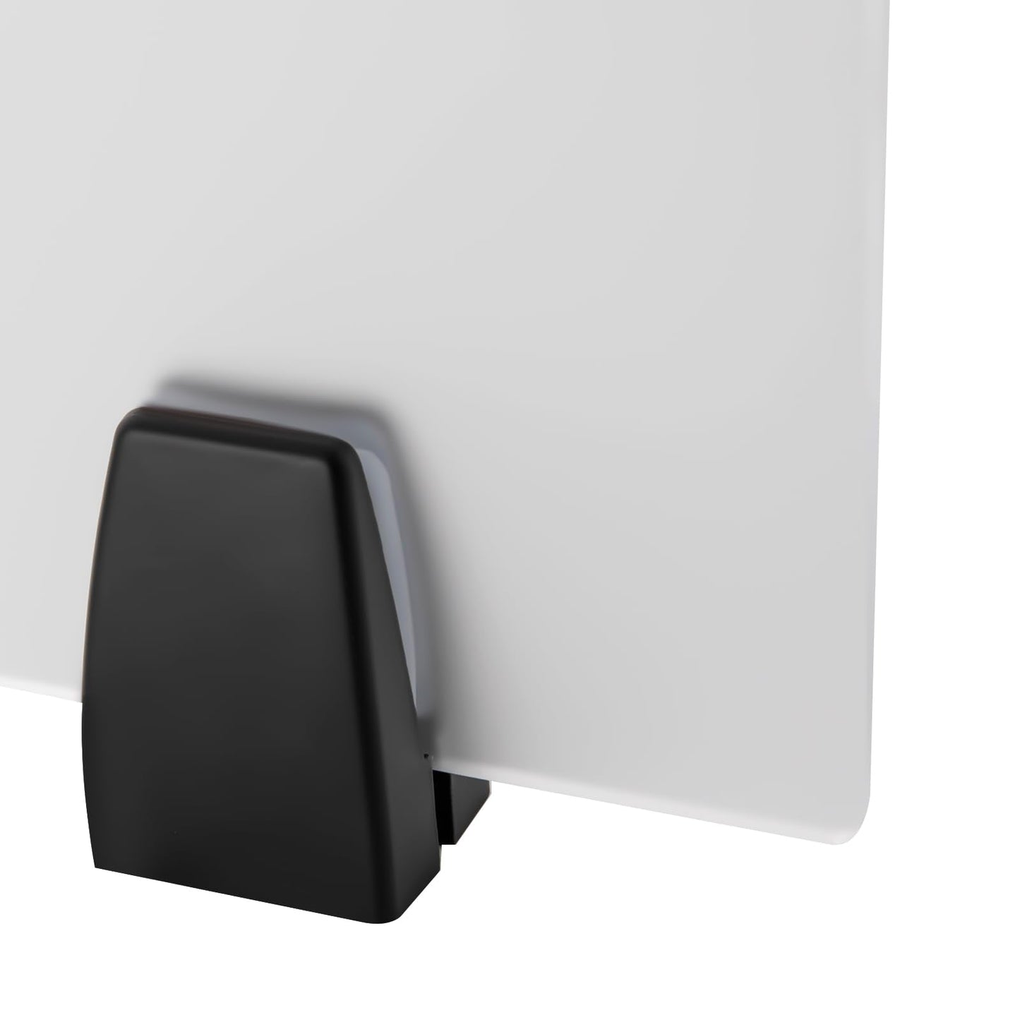 CUBELLIN 2Pcs Desk Privacy Panels 30 x 18inch Desk Partition Acrylic Desk Dividers Clamp-On Privacy Divider on Desk Partition Home, Classroom, Office Partitions