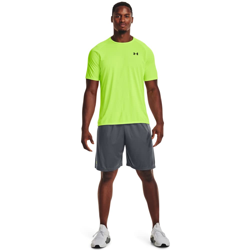 Under Armour Men's Tech 2.0 Short-Sleeve T-ShirtDISC, (369) Lime Surge / / Black, 3X-Large Tall