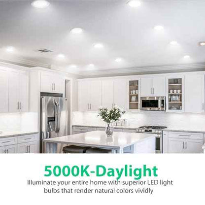DAYBETTER 24Pack BR30 LED Light Bulbs Indoor Flood Light,65W Equivalent,Dimmable,Daylight White 5000K,800LM,E26 Base,9W LED Recessed Can Bulb for Living Room Bedroom Dining Room Bathroom
