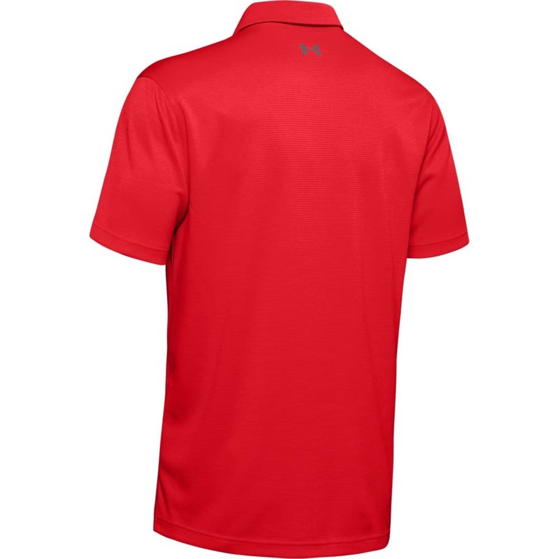 Under Armour Men's Tech Golf Polo , Red (600)/Graphite, X-Large