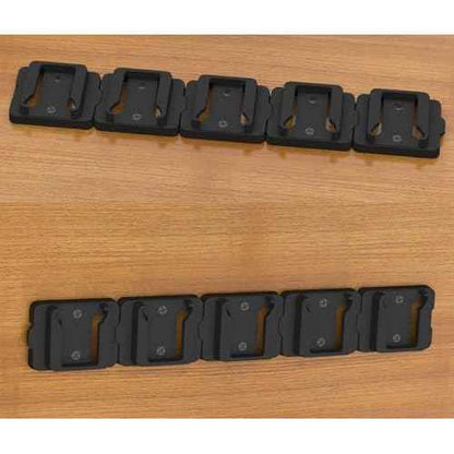 Battery Holder for Milwaukee 18 18V Battery (No Battery), 18Packs Wall Mount Batteries Storage for Wall, Work Van, Shelf, Toolbox