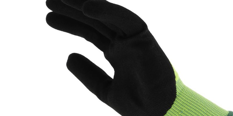 Mechanix Wear Hi-Viz SpeedKnit Utility Work Gloves - High-Visibility Coated-Knit Work Gloves - Abrasion Resistant - Oil-Resistant Micro Foam Grip - Machine Washable - Yellow - Small/Medium - 12 Pack