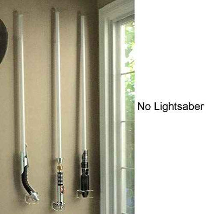 YYST Clear Light Saber Wall Mount Wall Rack Wall Holder - 5 Pack