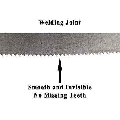 Imachinist S1321812 M42 132" Long, 1" Wide, Bi-Metal Bandsaw Blades for Cutting Metal Variable Teeth (8/12TPI)
