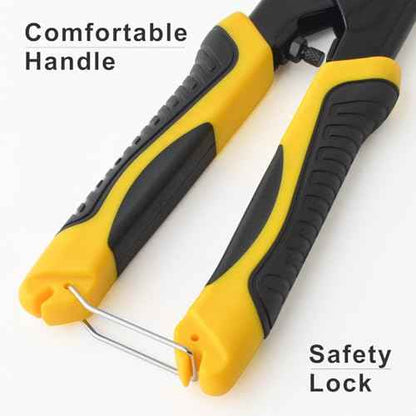 Gunpla Mini Bolt Cutter 8-inch/210mm Heavy Duty Spring Loaded with Non-Slip Rubber Handle Wire Cable Bolts Cutters, Clipper Snips Stainless Steel Tool for Padlock Chain Wires Mesh Screw Fence Rivets