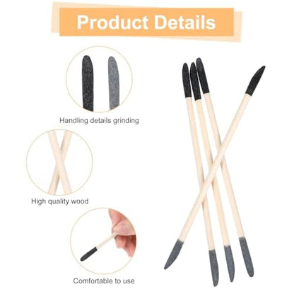 Sanding Pen, 20 Pcs Sanding Stick for Precise Reach, Gaps, Car, Tight Spaces
