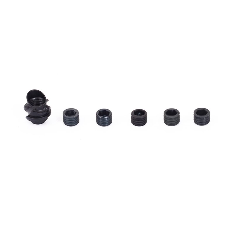 SOPOGER Archery 37/45 Hooed Degree Peep Sight Kit 6X 8X Clarifier and 5 Size Aperture Inner Core Lens Bow Hunting Accessory Peep Sight for Compound Bow with Bow Serving String (Black, 45 Degree 8X)