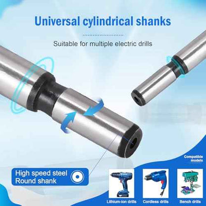 1-1/2 Inch Forstner Drill Bits, Made of Carbon Steel Forstner Bit for Wood,Wood Drilling Hole Saw, Woodworking Hinge Cutter Tool for Wood Plywood Plastic with Storage Case