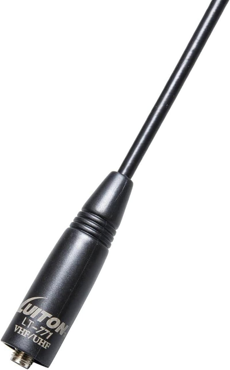 Radio Antenna for BaoFeng UV-5R | Long Range 15.6-Inch VHF/UHF Whip Antenna SMA-Female (2 Pack)