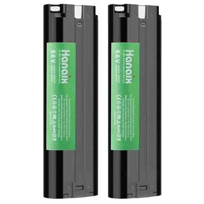 2 Pack 9.6V 4.0Ah Battery Compatible with Makita 9000 9033 6095d da391d kr23/43 9600 6096d 9001 9002 192696-2 193890-9 632007-4 Ni-MH Battery