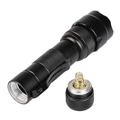 BESTSUN WF-502B Single Mode 1200 Lumens LED Flashlights, Ultra Bright L2 LED Tactical Flashlight, Waterproof Portable Small Handheld Flashlights for Camping Outdoors Walking Hunting, 2 Pack