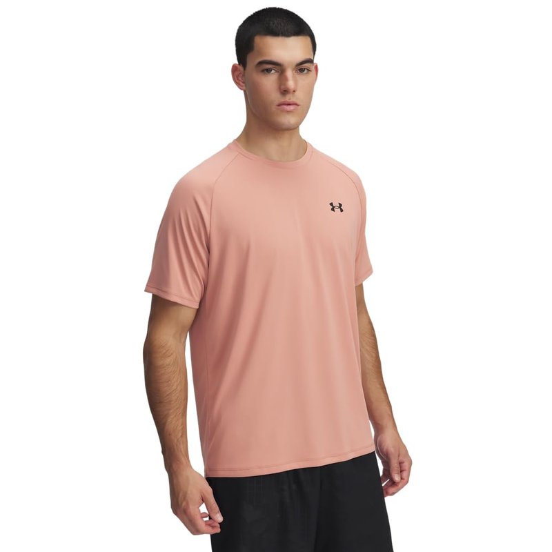Under Armour Men's Tech 2.0 Short-Sleeve T-Shirt, (696) Canyon Pink / / Black, X-Large
