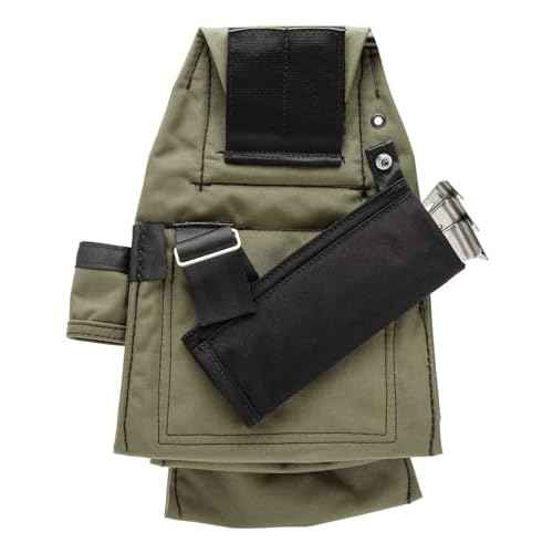 Diamondback Utility Holster - Multitool Pouch Holder - Versatile Multi Tool Holster with Adjustable Strap - Tool Belt Sleeve for Carpenters, Roofers, Framers (3"x9.5"x1")