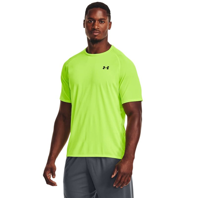 Under Armour Men's Tech 2.0 Short-Sleeve T-Shirt, (369) Lime Surge / / Black, 4X-Large