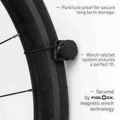 Hornit CLUG PRO | Wall Mounted Bike Rack | Secured by FIDLOCK | 5 Sizes | Easy to Install