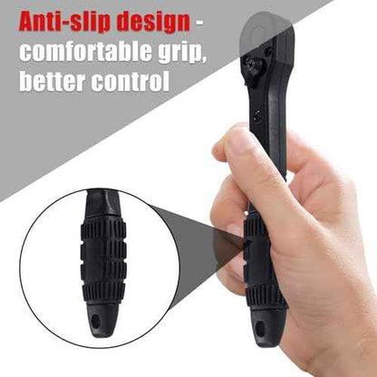 Drill Chuck Ratchet Key Wrench Spanner, Premium 2 in 1 Universal Double Head Chuck Ratchet Spanner Practical Clamping Press Tool Suitable for Electric Drills Power Tools Replacement
