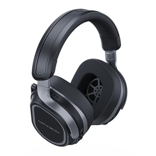 Turtle Beach Stealth 700 Gen 3 Wireless Multiplatform Amplified Gaming Headset for Xbox Series X|S, Xbox One, PC, PS5, Mobile – 60mm Drivers, AI Noise-Cancelling Mic, Bluetooth, 80-Hr Battery – Black