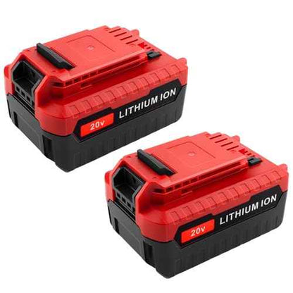 2 Pack 6.0Ah 20V Lithium-ion Replacement Batteries Compatible with Porter Cable 20V Battery PCC681L PCC685L PCC680L PCC682L PCC600 PCC640