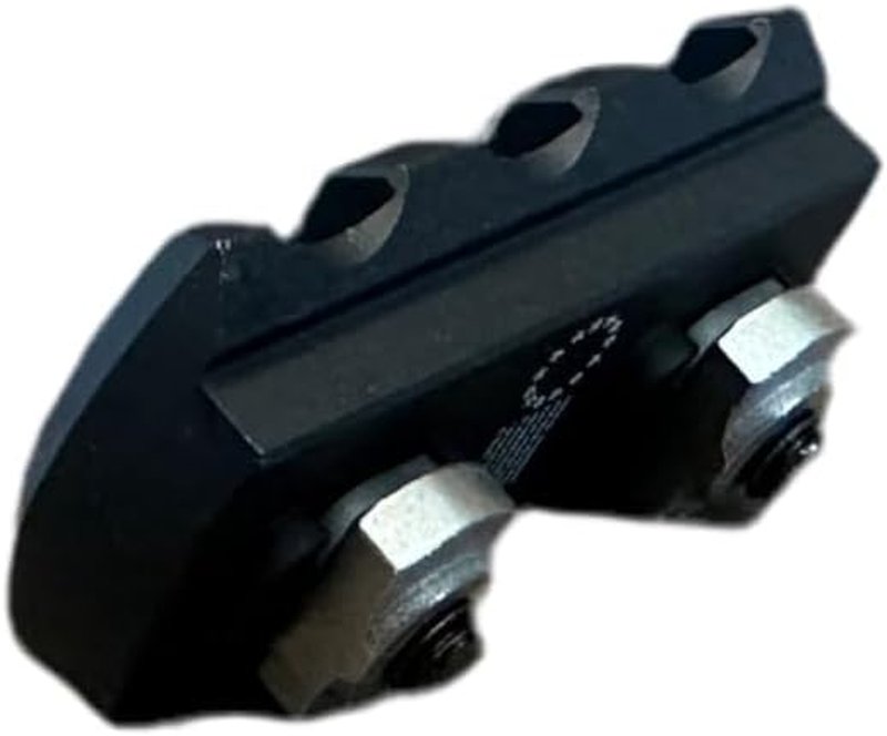 MLOK Picatinny Accessory Rail Section - Ultralight 6061 Aluminum Mount for Lights & Lasers | 3, 5, 7, or 9 Slot Options