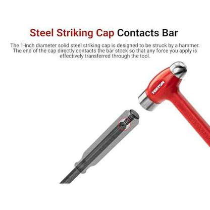 TEKTON 45 Inch Angled End Handled Pry Bar | LSQ42045 | Made in USA