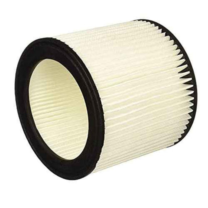 Koblenz Washable Cartridge Filter, Fits 5-16 Gallon Wet-Dry-Blow Vacuum Tanks, Washable and Reusable Filter, Easy to Install, Long-Lasting, 45-11169-00-7
