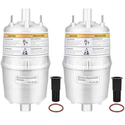 80 Steam Canister Substitute for Aprilaire 800 Replacement Canister(OEM), 80 Canister for Aprilaire Humidifiers 800 801 865 866, Steam Canister Part No. 80 Replace for Aprilaire 800 Canister 2 Pack